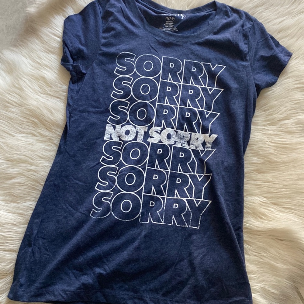 💁🏻‍♀️ SORRY NOT SORRY TEE🤷🏻‍♀️
